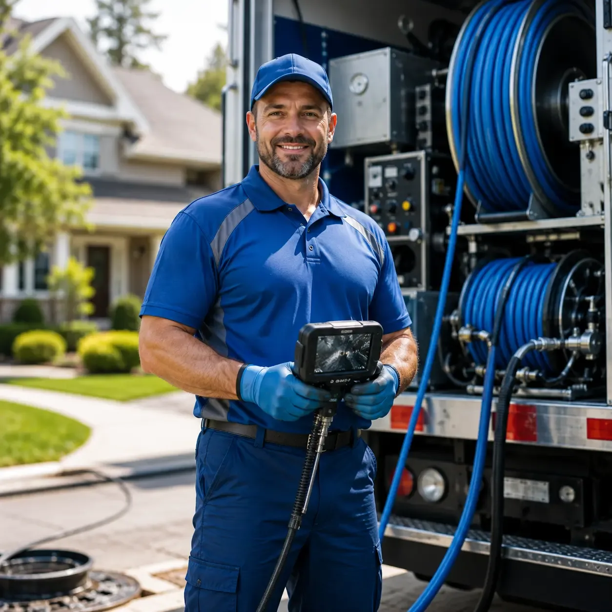 Local outdoor drain cleaning specialists in Le Roy, IL